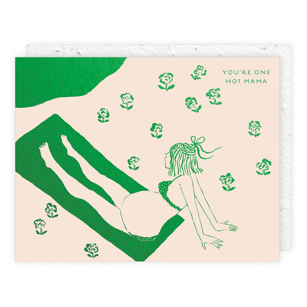 Hot Mama Greeting Card