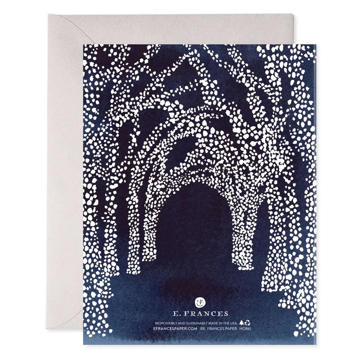 Starry Lights Holiday Greeting Card