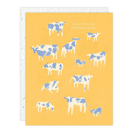 Welcome to the Herd Greeting Card