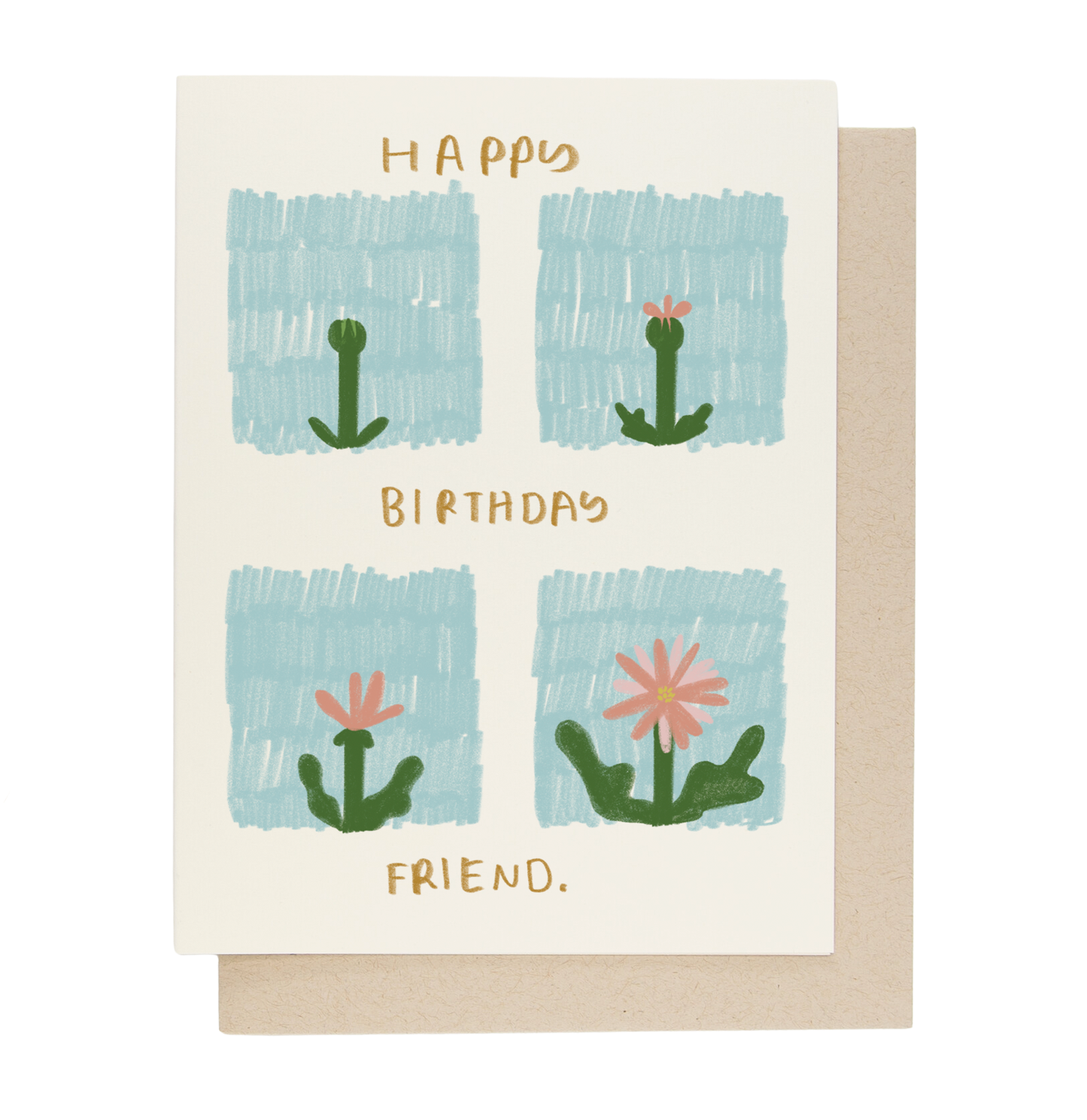 Happy Birthday Friend Greeting Card