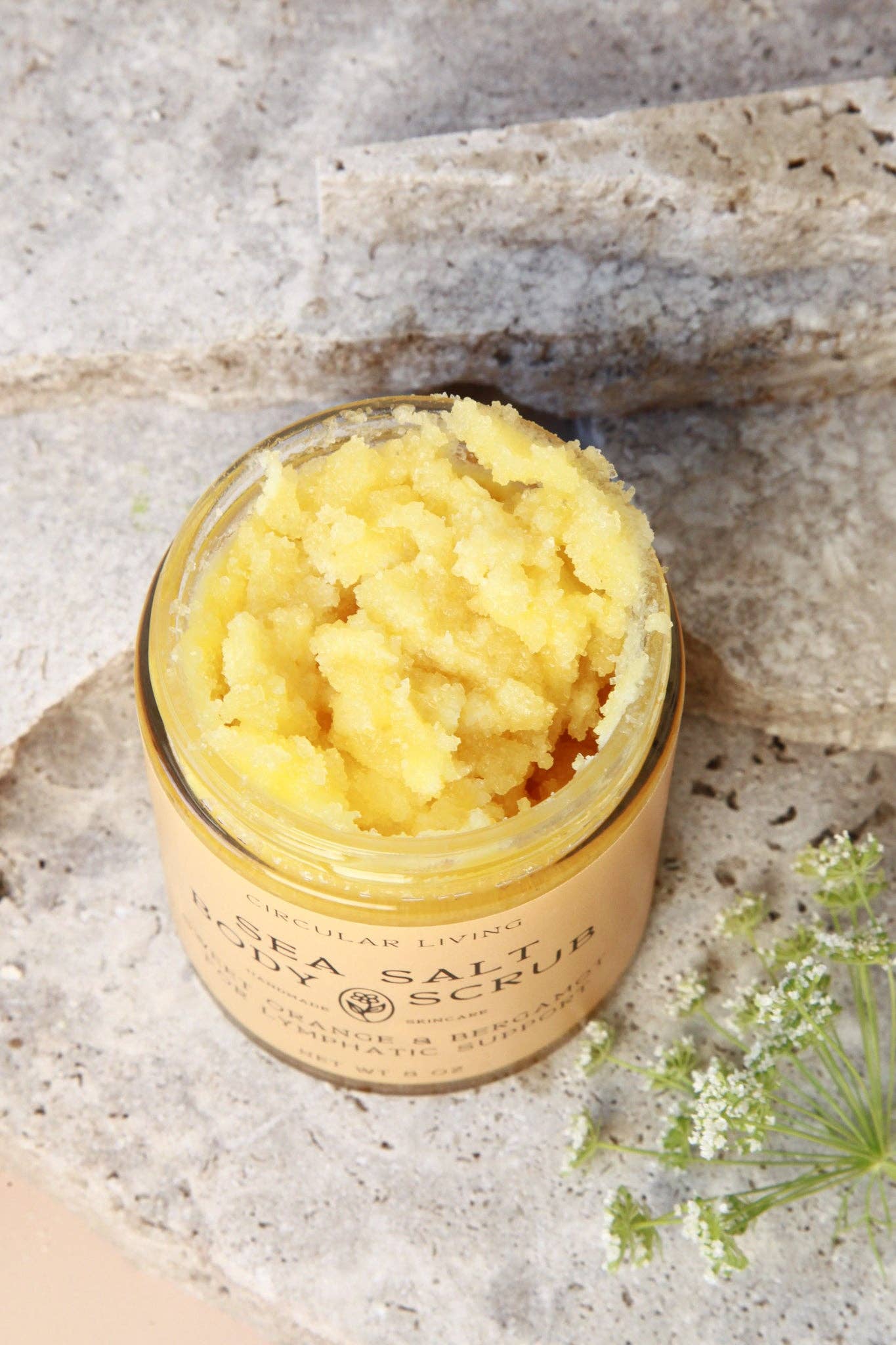 Sweet Orange & Bergamot Sea Salt Body Scrub