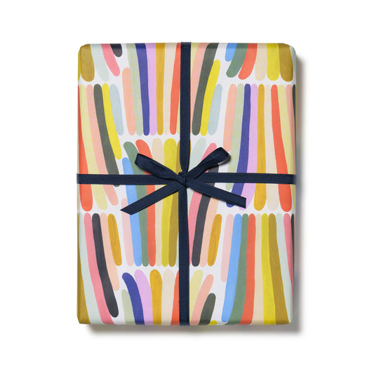 Rainbow Stripes Wrapping Paper Roll