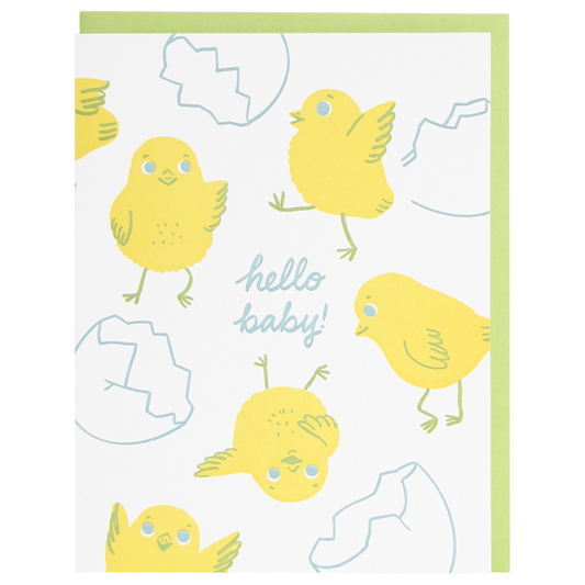 Baby Chicks Greeting Card