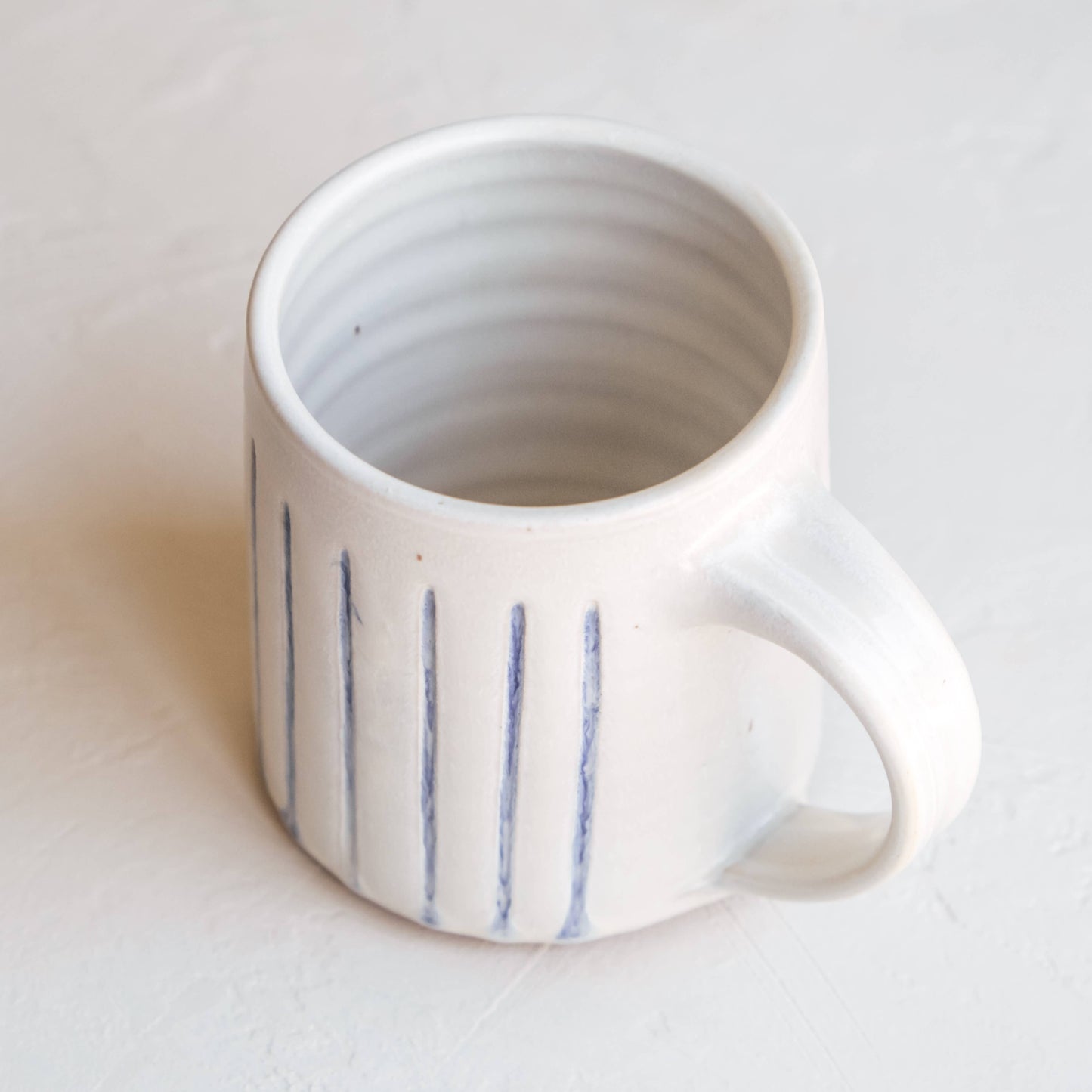 Ceramic Fluted Mug