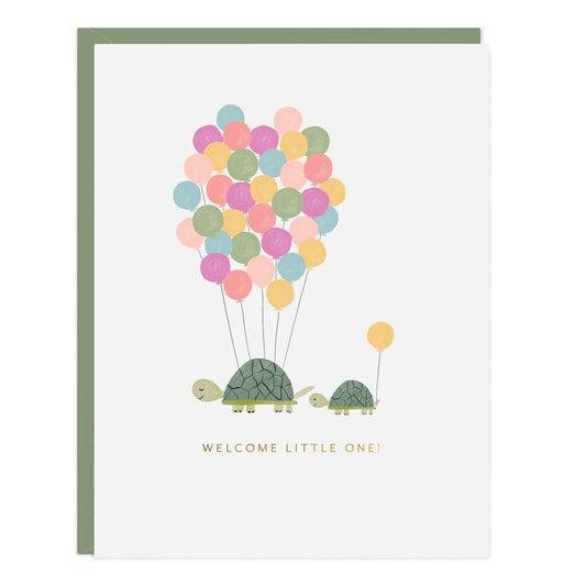Baby Turtles Greeting Card