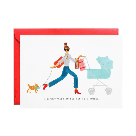 As a Mother Greeting Card