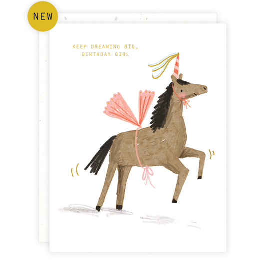 Dream Big Birthday Greeting Card
