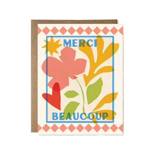 Merci Beaucoup Greeting Card