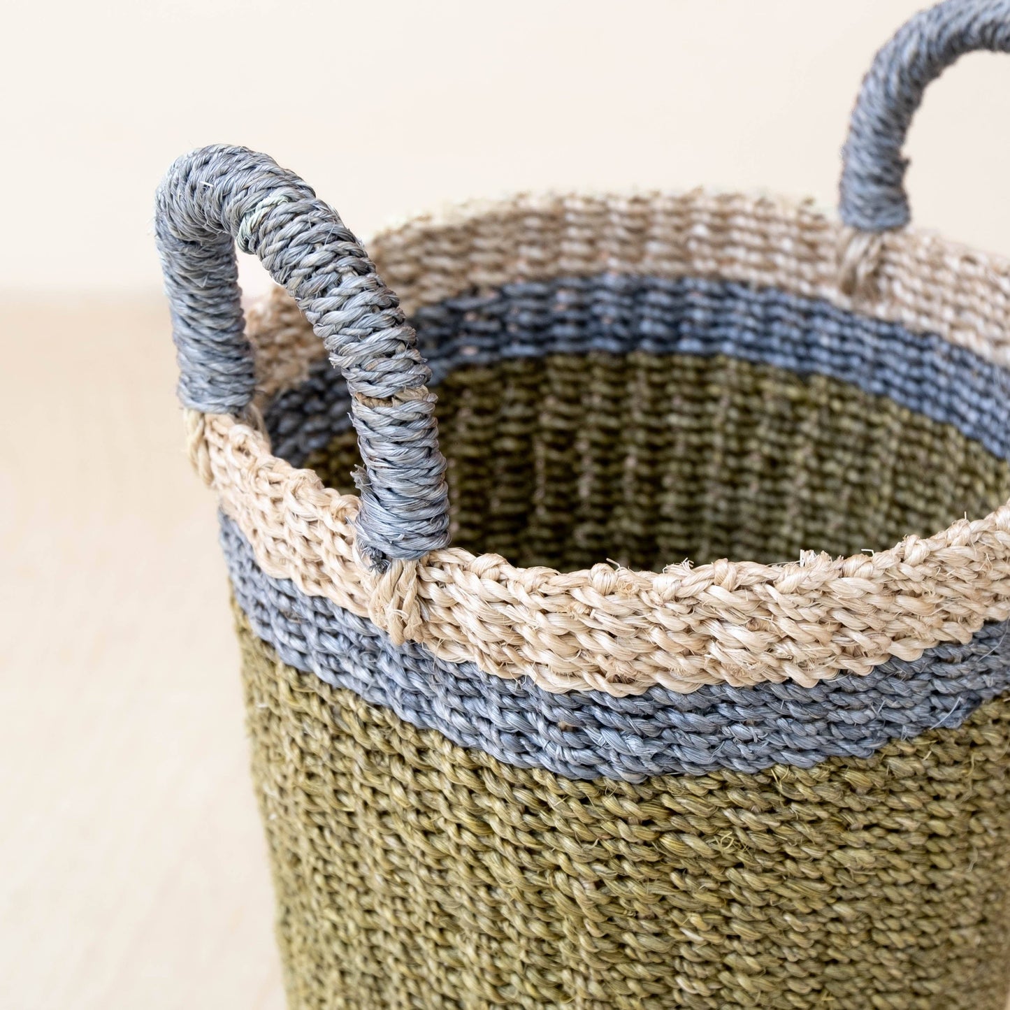 Wicker Basket Vase