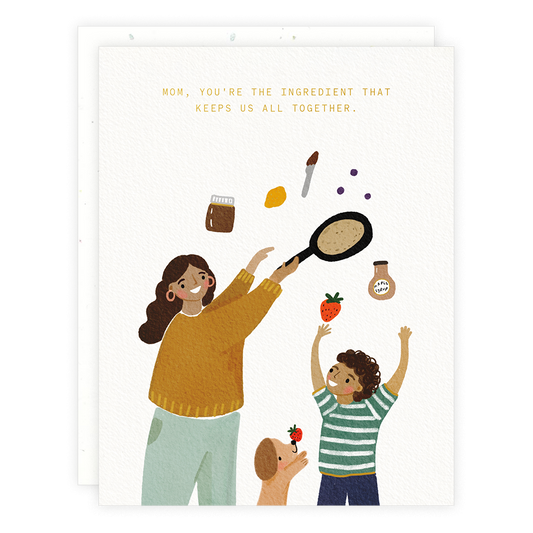 Secret Ingredient Mother's Day Greeting Card
