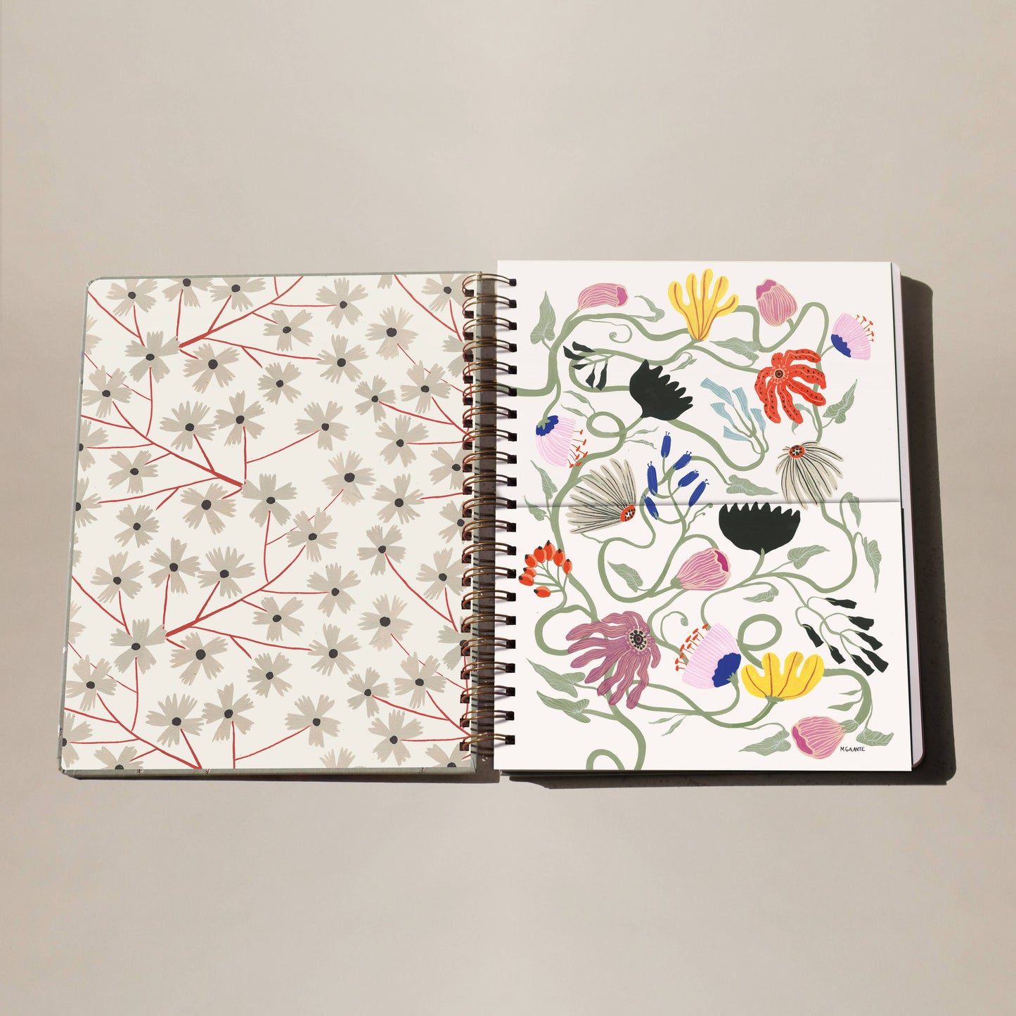 Francis Floral Notebook