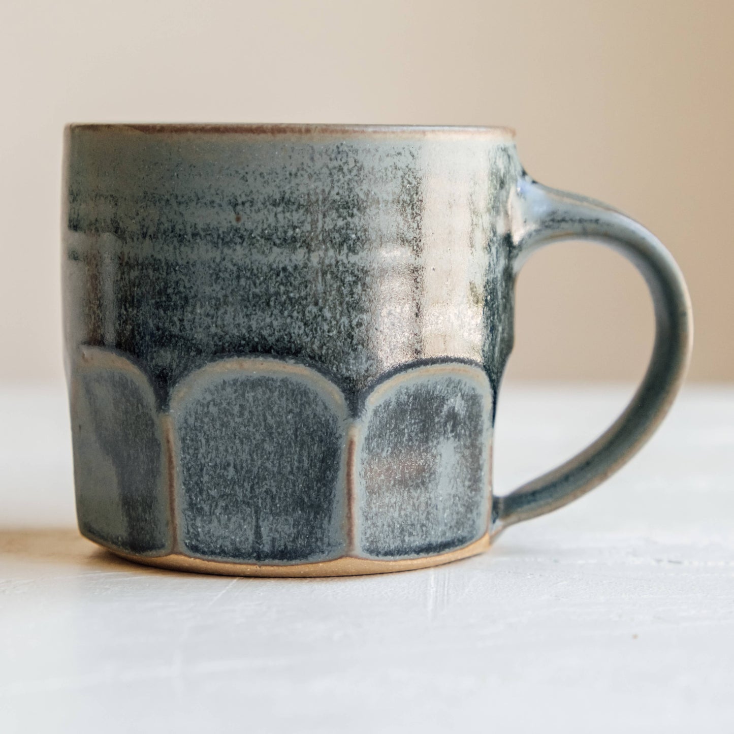 Ceramic Faceted Mug