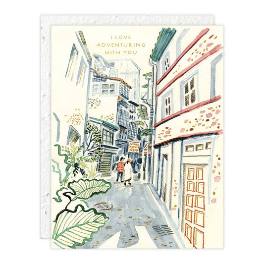 "Adventuring With You" Greeting Card