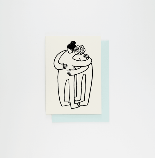 Huggers Greeting Card