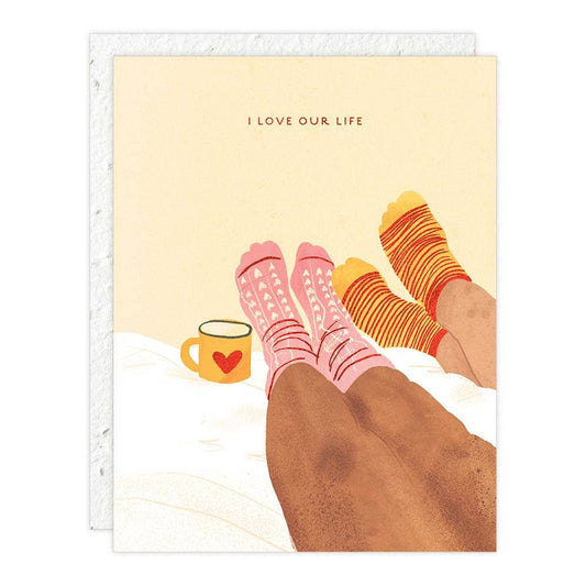 "Love Our Life" Greeting Card