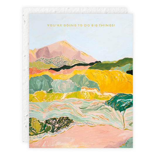 Big Things Congratulations Greeting Card