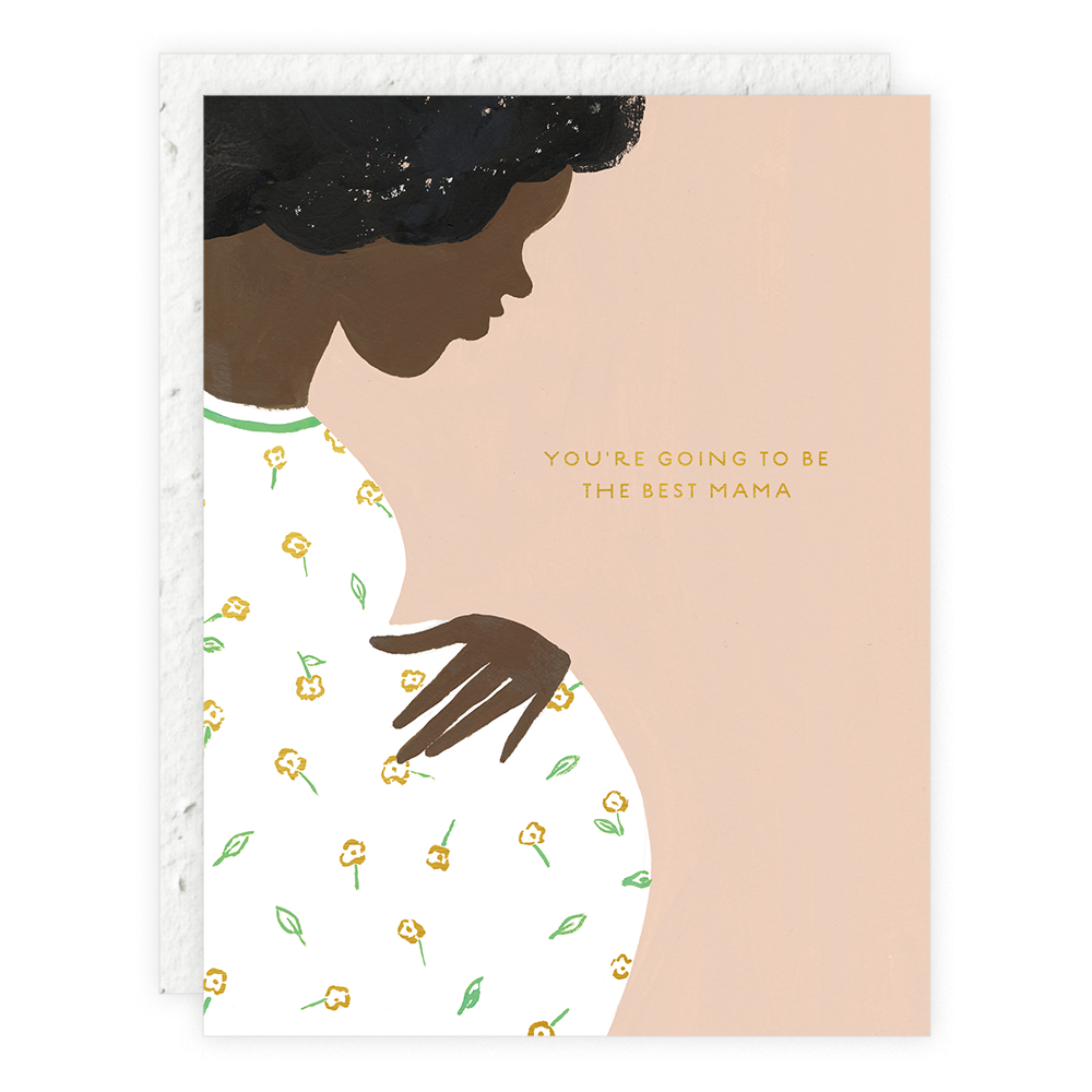 Baby Bump Greeting Card