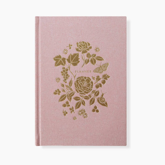 Linen and Foil Undated Planner