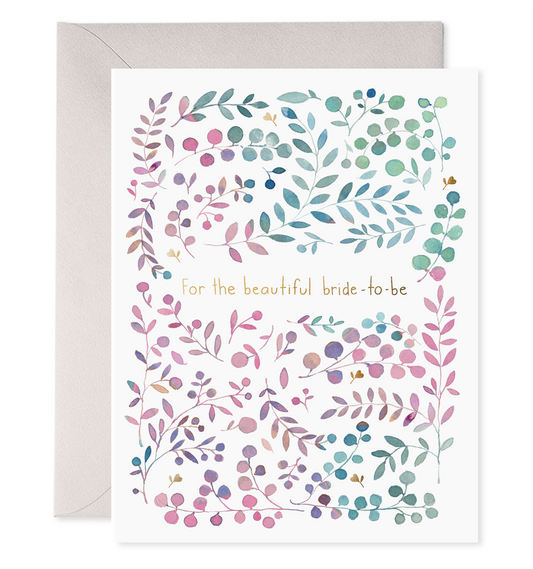 Bride-to-Be Wedding Shower Greeting Card