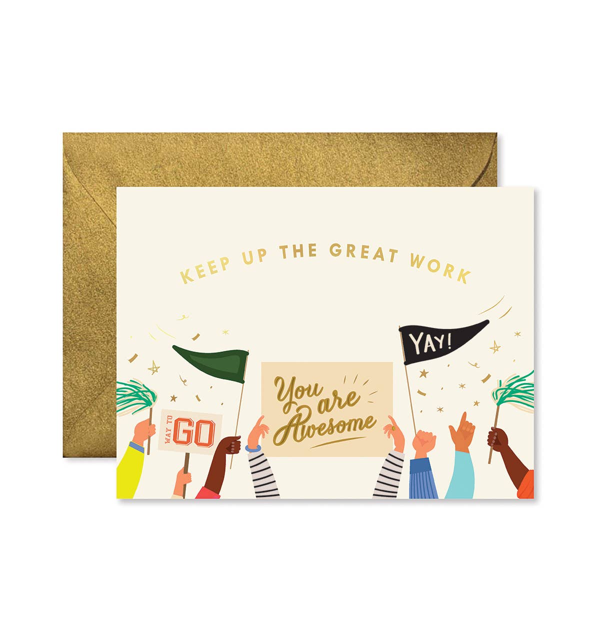 Great Work Greeting Card