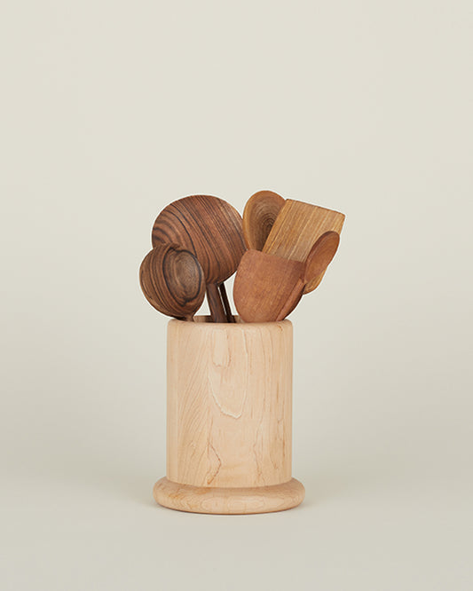 Simple Wood Utility Canister