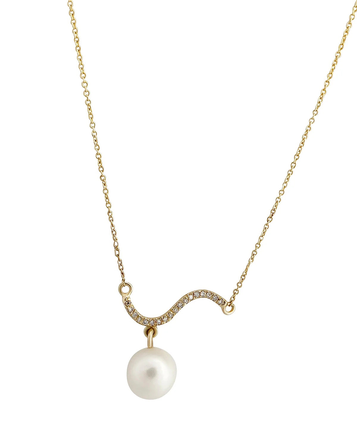 Pearl Wave Necklace