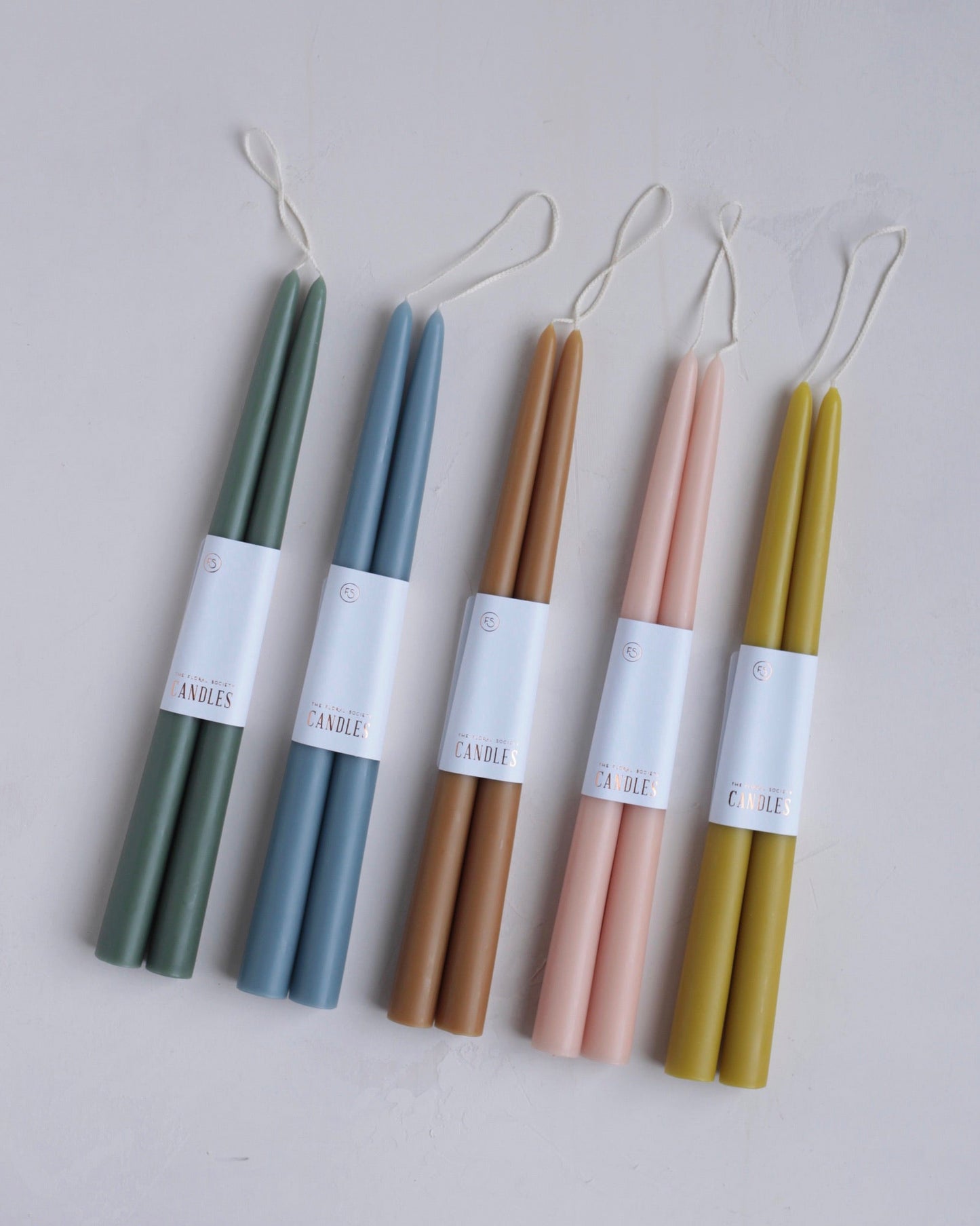 12" Dipped Taper Candles