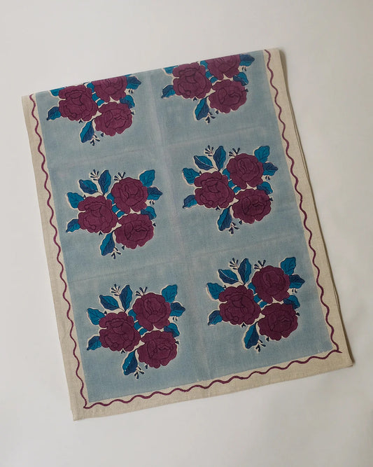 Sara Block-Printed Table Runner