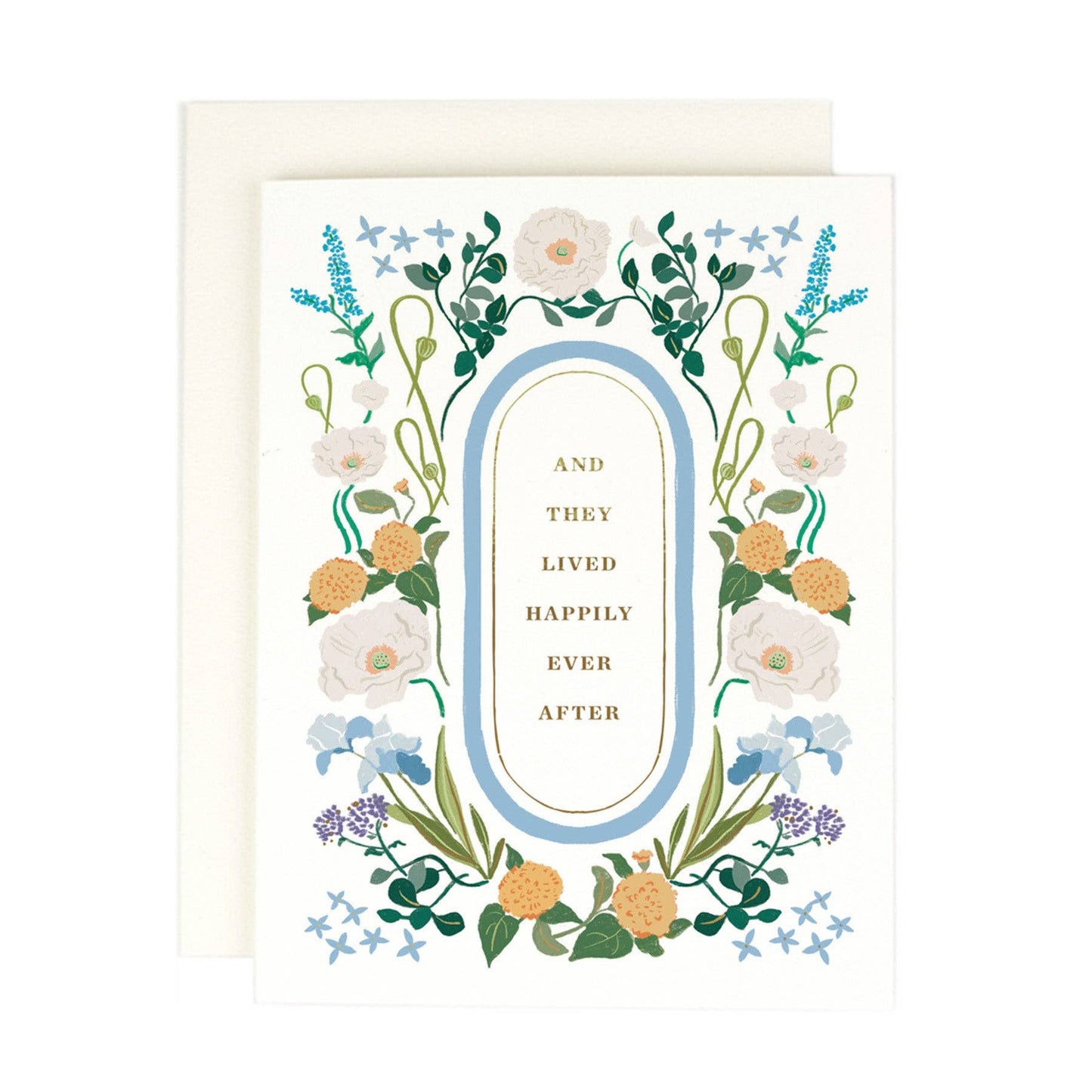 Floral Ever After Greeting Card