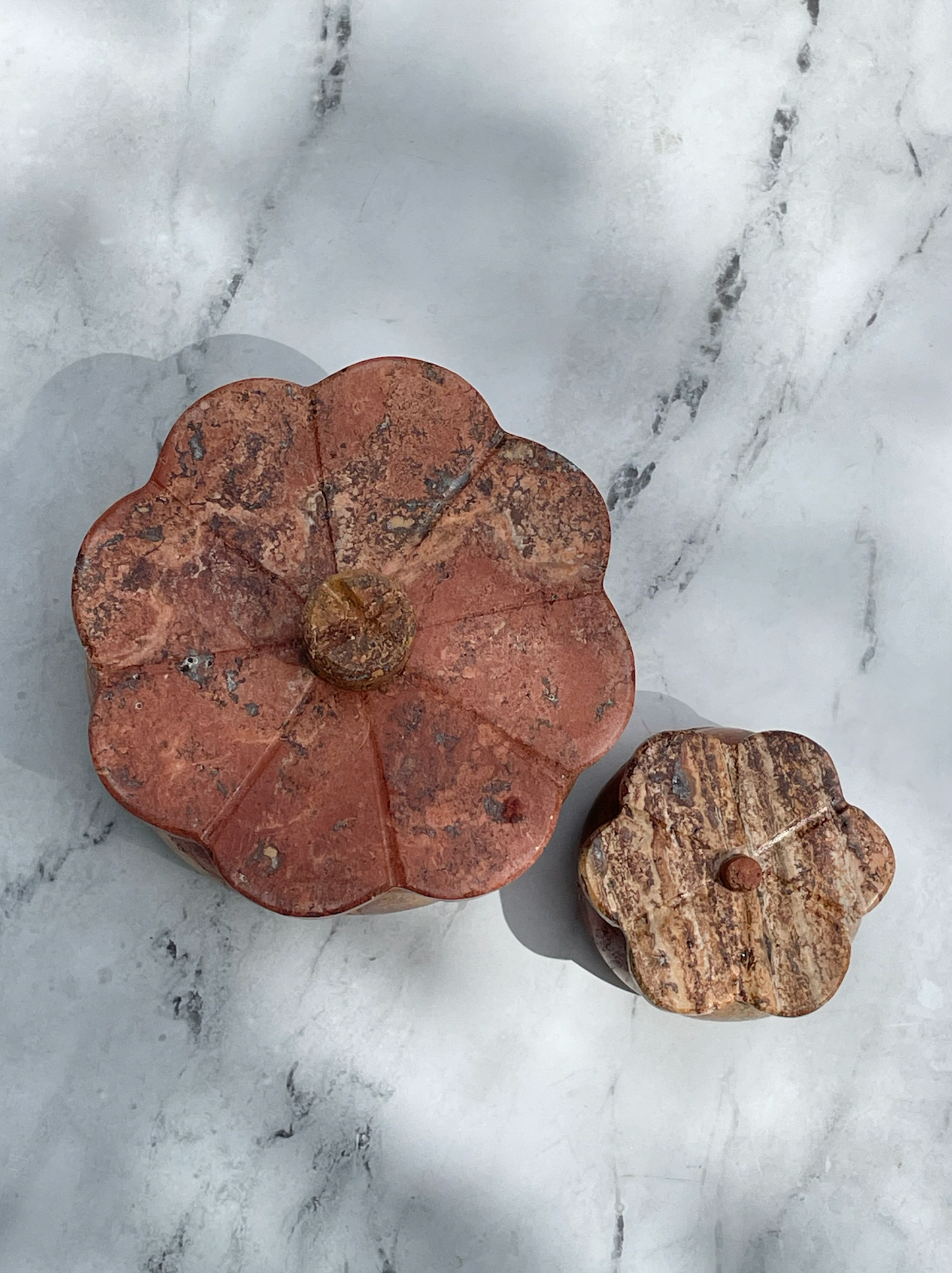 Travertine Trinket Box