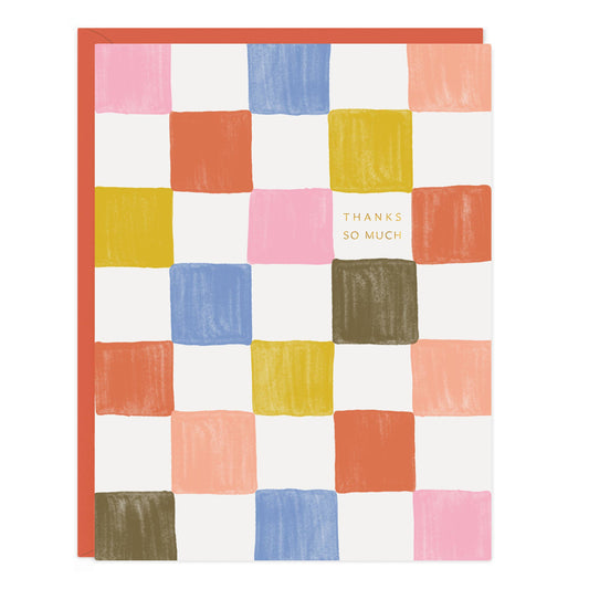 Check Thank You Greeting Card