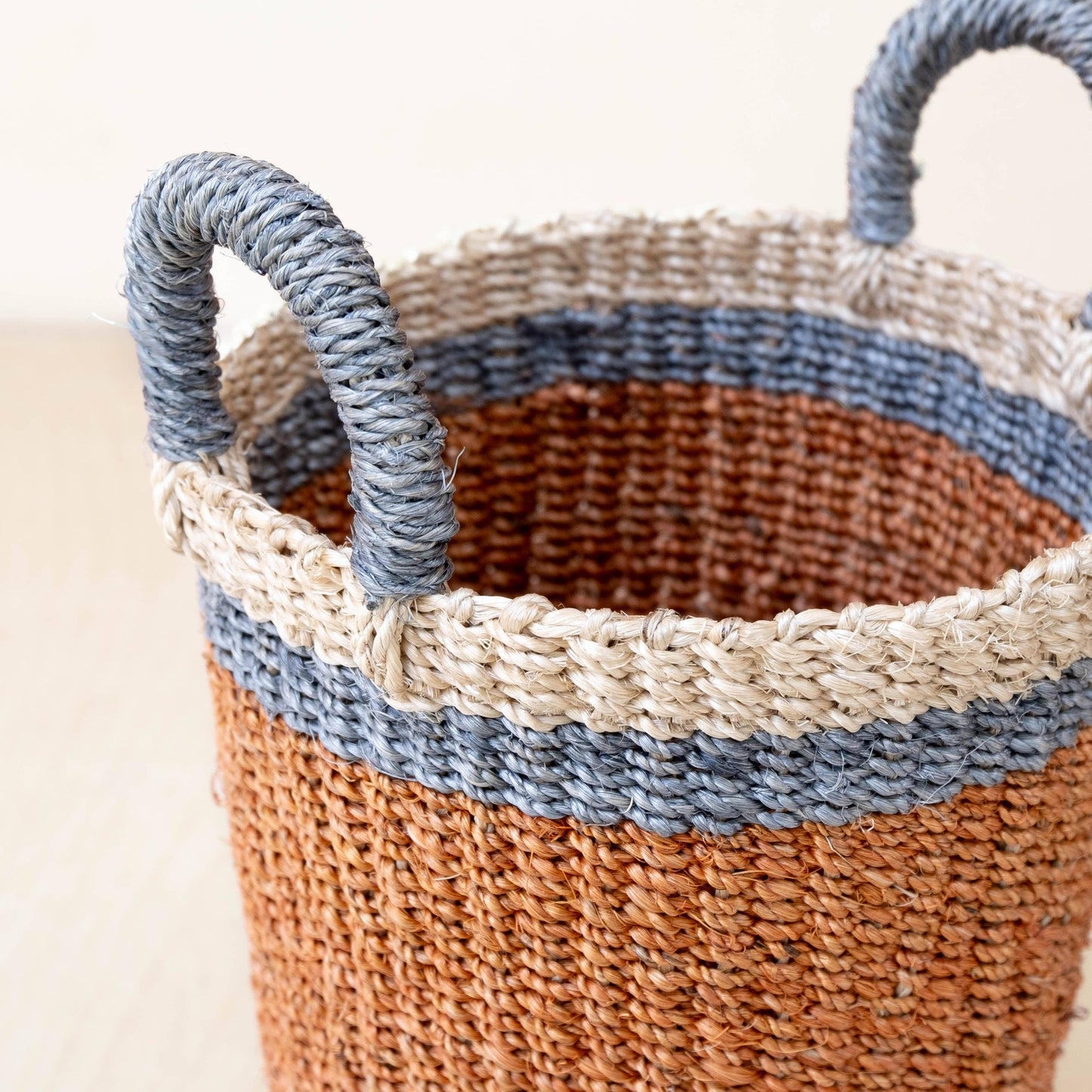 Wicker Basket Vase