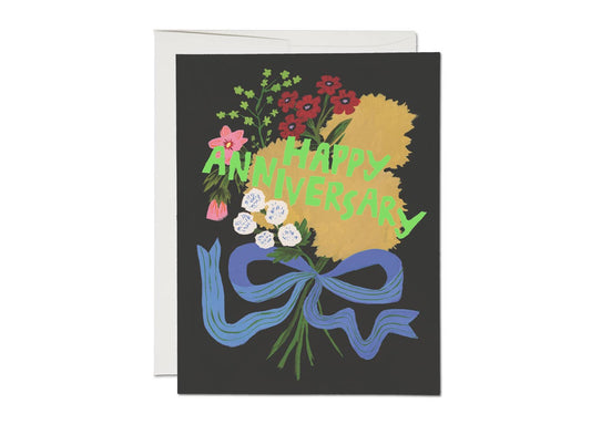 Anniversary Bouquet Greeting Card