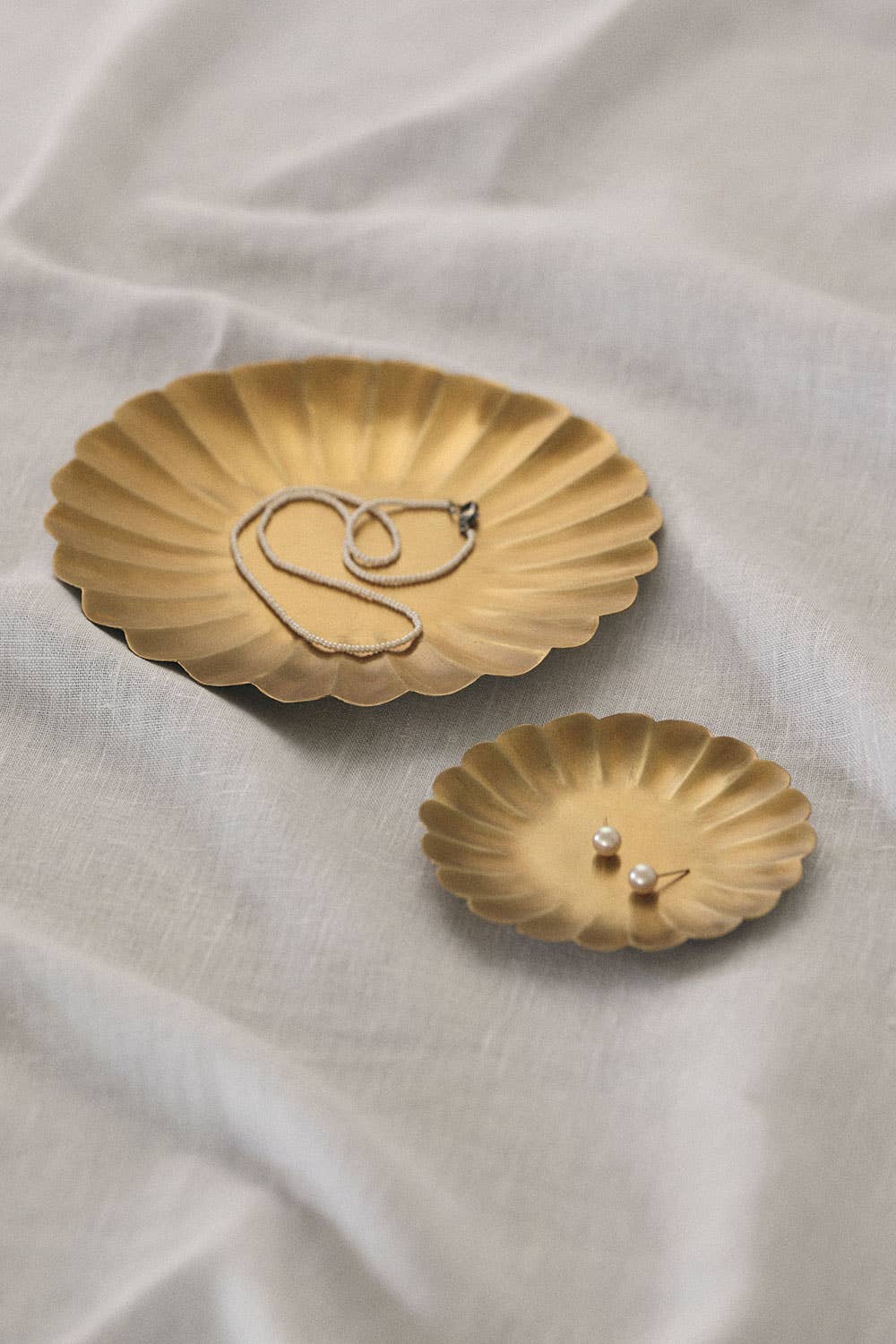 Brass Petal Dish