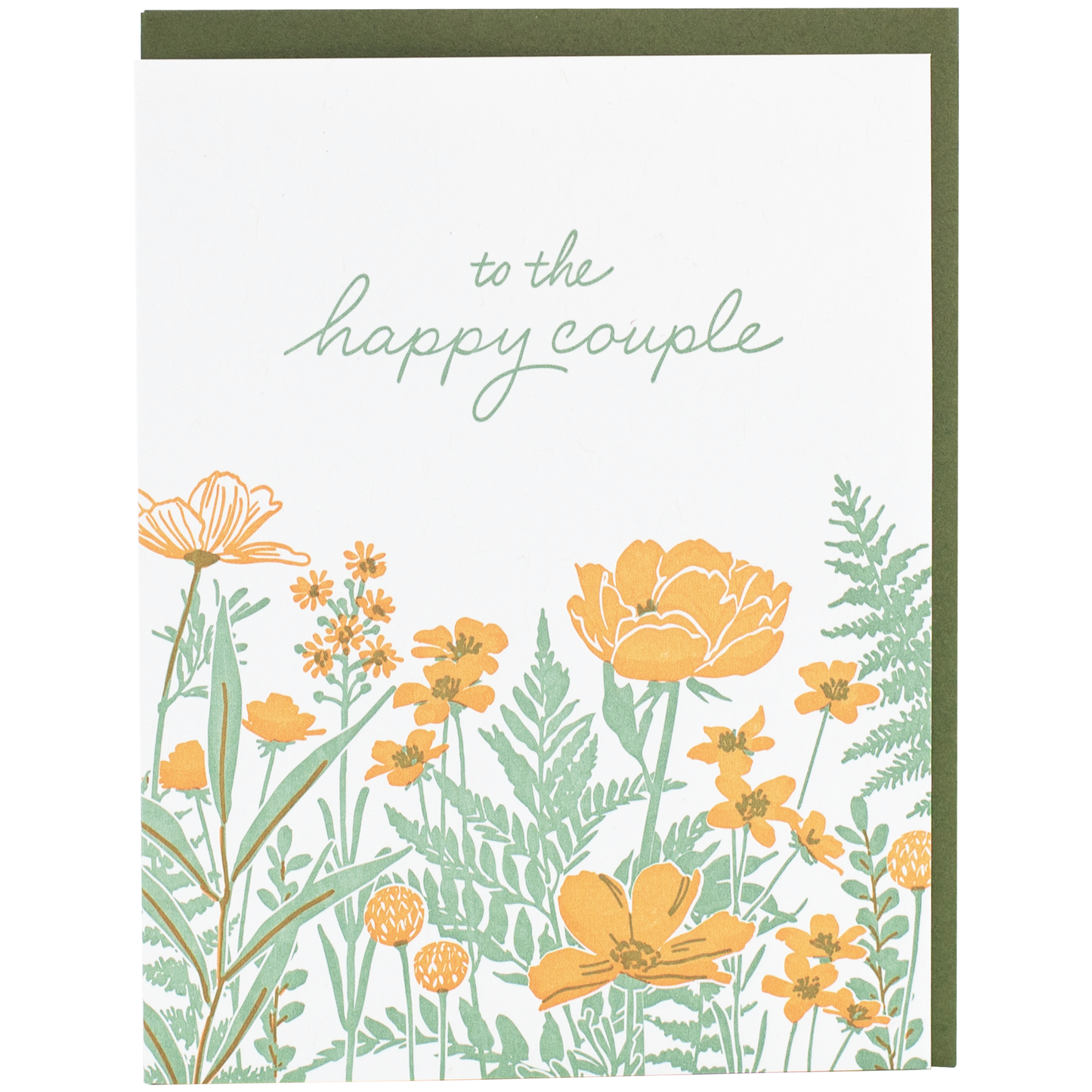 Happy Couple Greeting Card