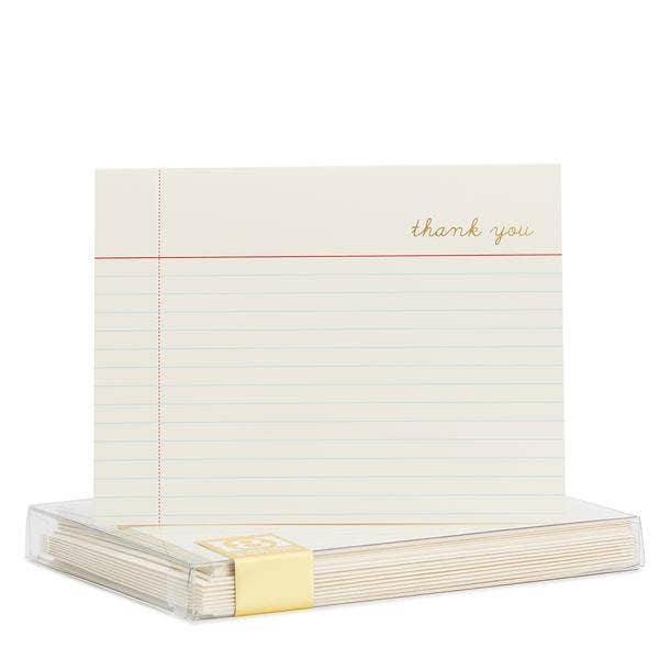 Thank You Notebook Greeting Card