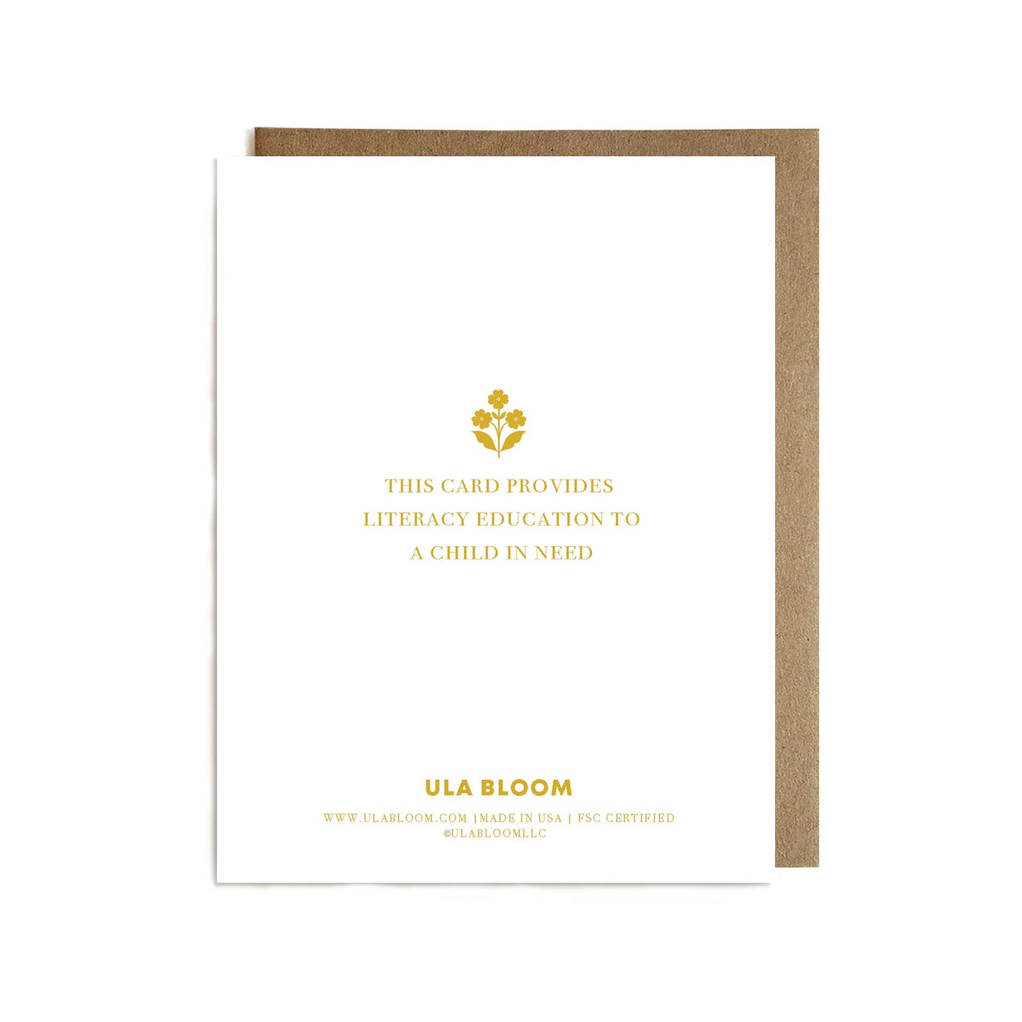 Bloom Baby Bloom Greeting Card