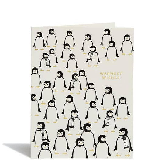 Penguins Holiday Greeting Cards (Set of 8)
