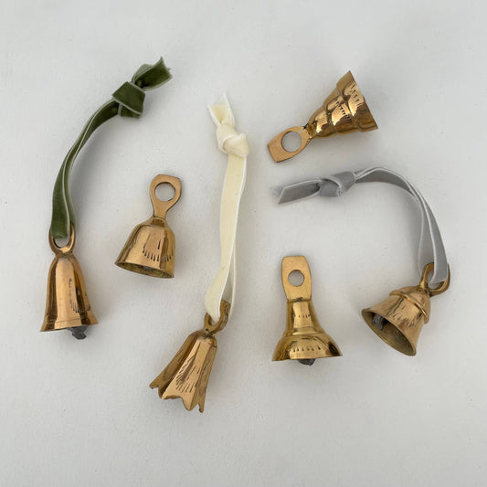 Brass Flared Bell Ornaments