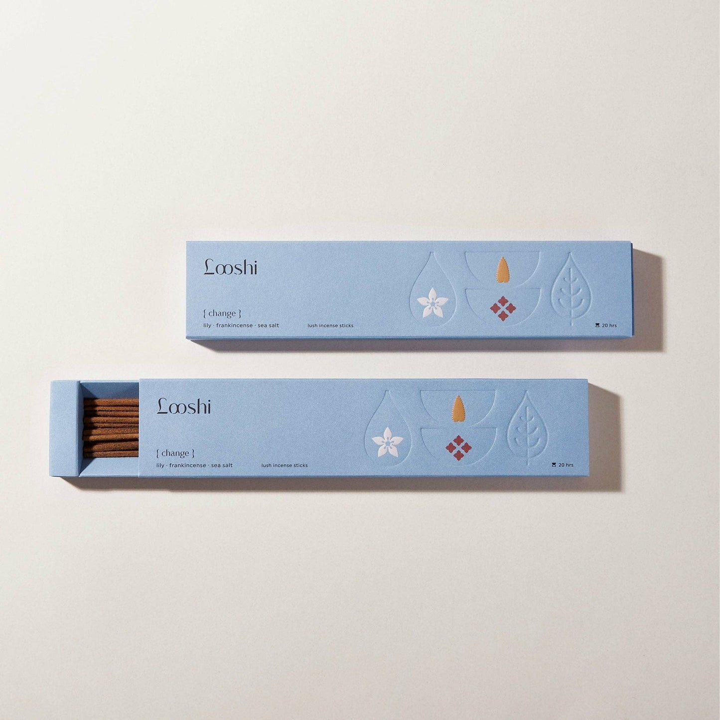 Natural Incense with Lily, Frankincense, Sea Salt