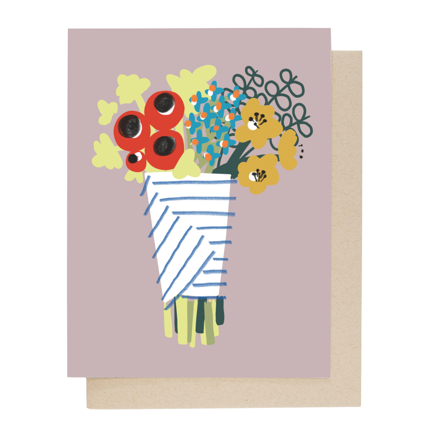 Flowers For You Greeting Card
