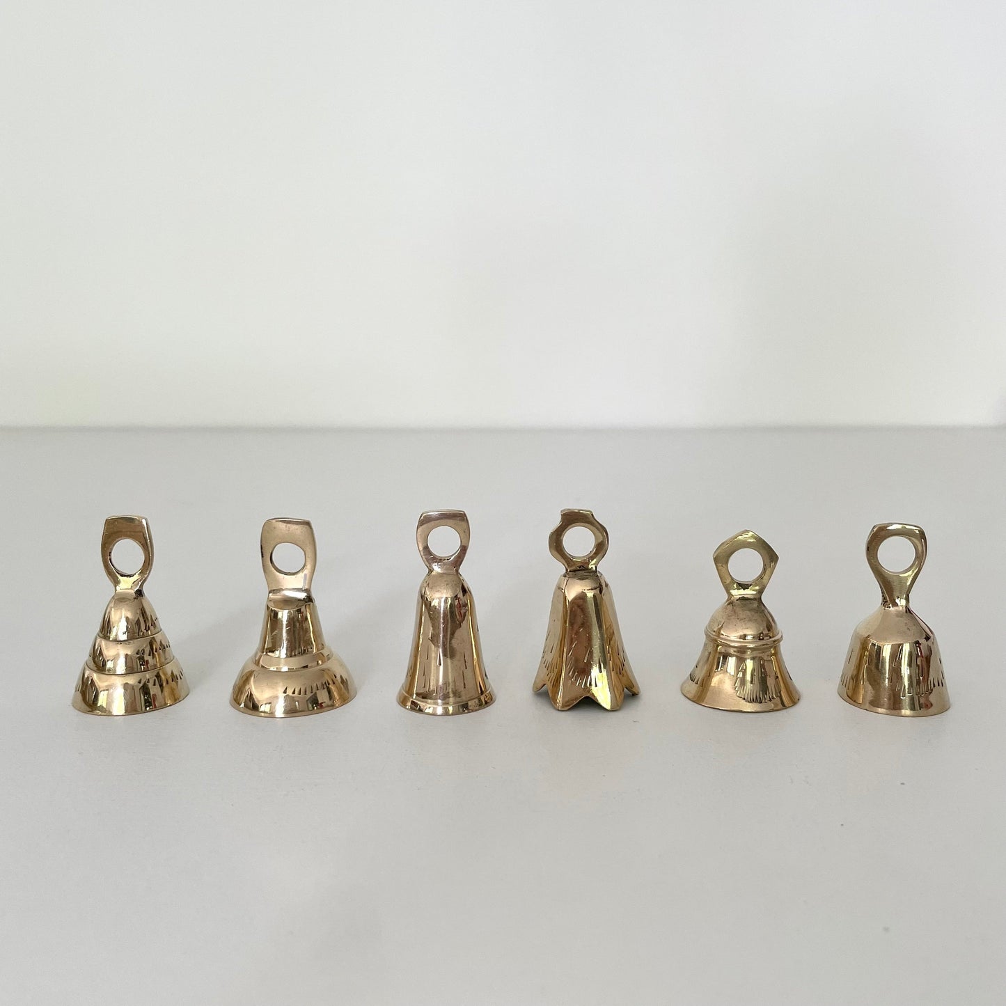 Brass Flared Bell Ornaments