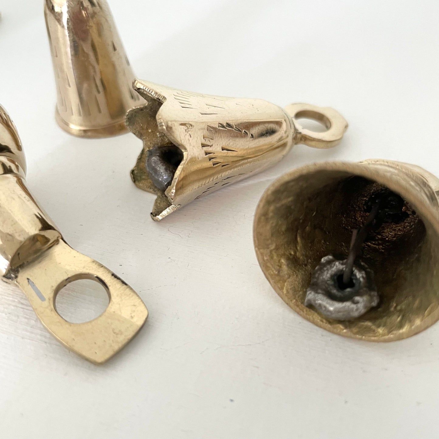 Brass Flared Bell Ornaments